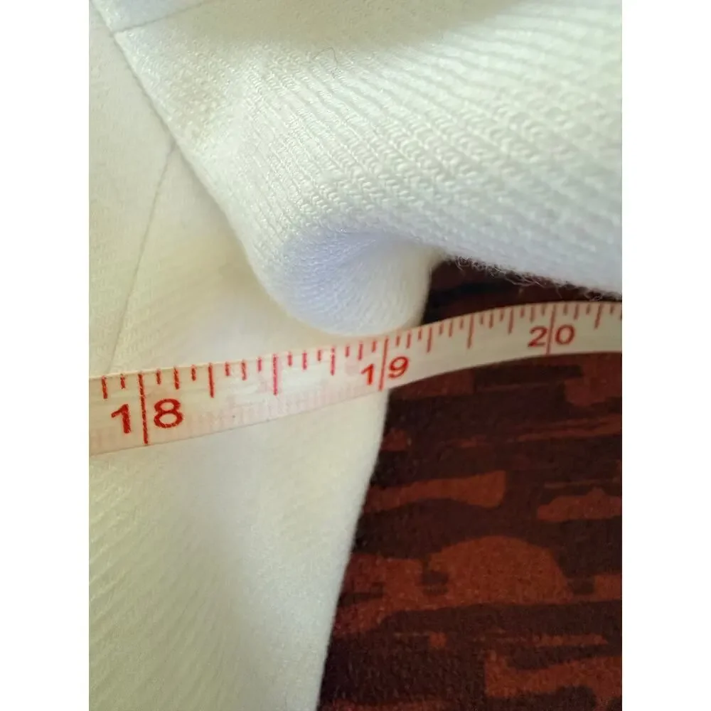 JCREW Parke blazer in stretch linen blend-Ivory Size 6 - Picture 10 of 12
